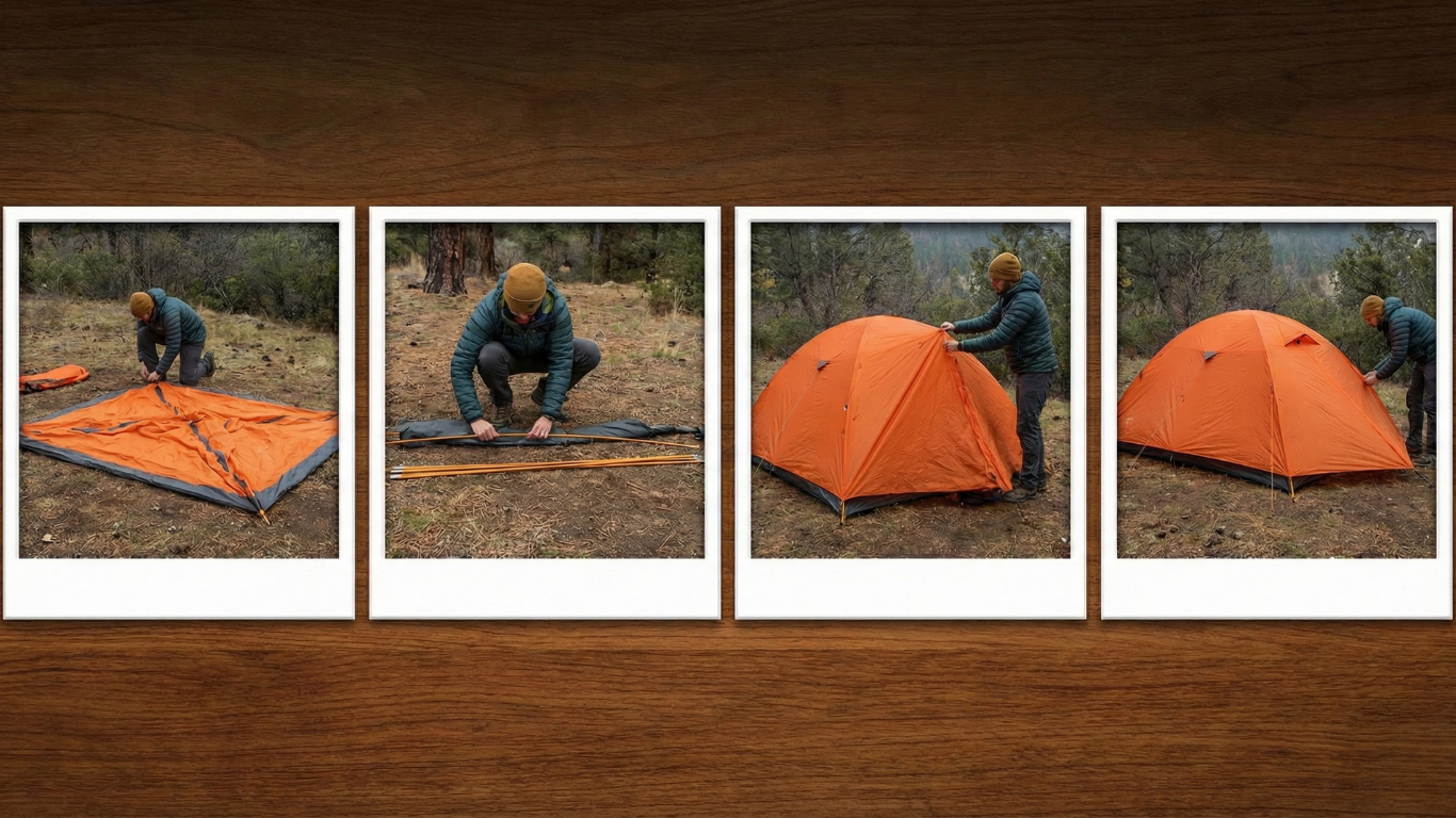 Tent Pitching : A Step-by-Step Guide to Setting Up Your Manaslu or Waypolar Tent