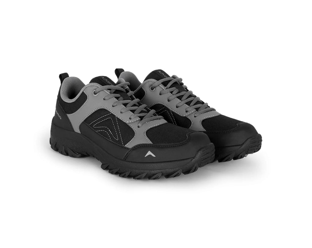 Adventra Low-Top Hiking Shoes with Anti-Skid Rubber Sole (EH500) Grey