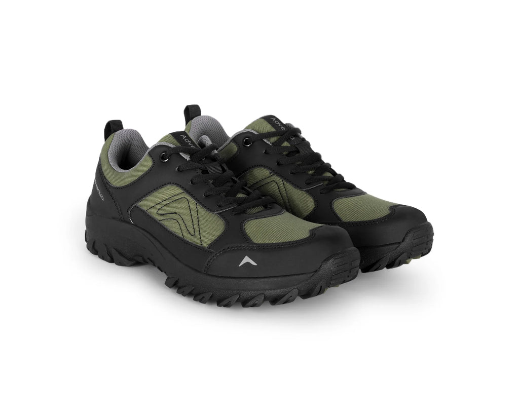 Adventra Low-Top Hiking Shoes with Anti-Skid Rubber Sole (EH500) Olive Green