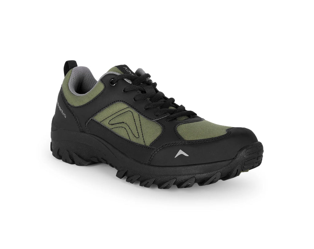 Adventra Low-Top Hiking Shoes with Anti-Skid Rubber Sole (EH500) Olive Green
