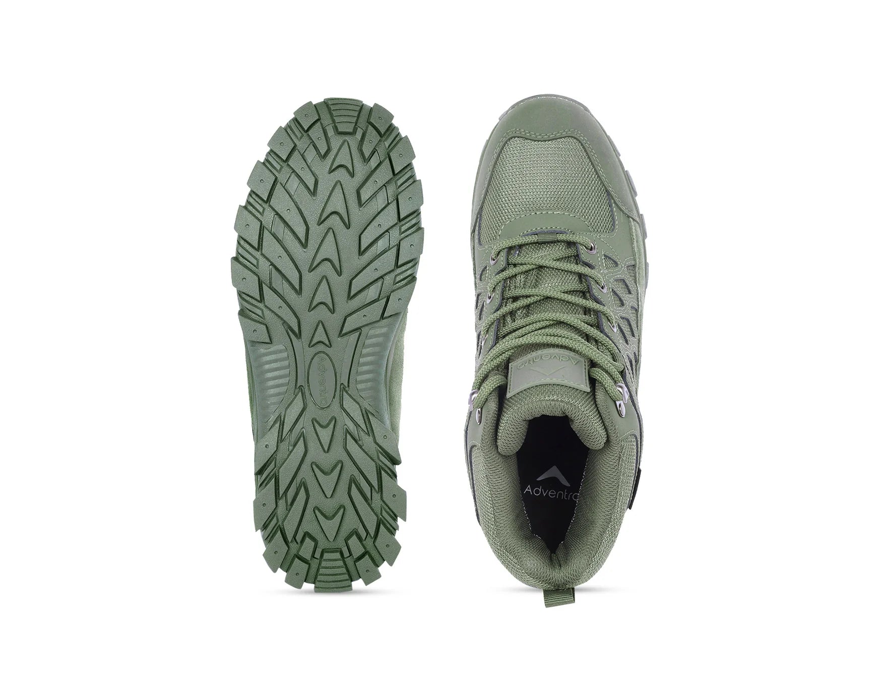 Adventra Men's Waterproof Winter Hiking Boots WH1107 Green