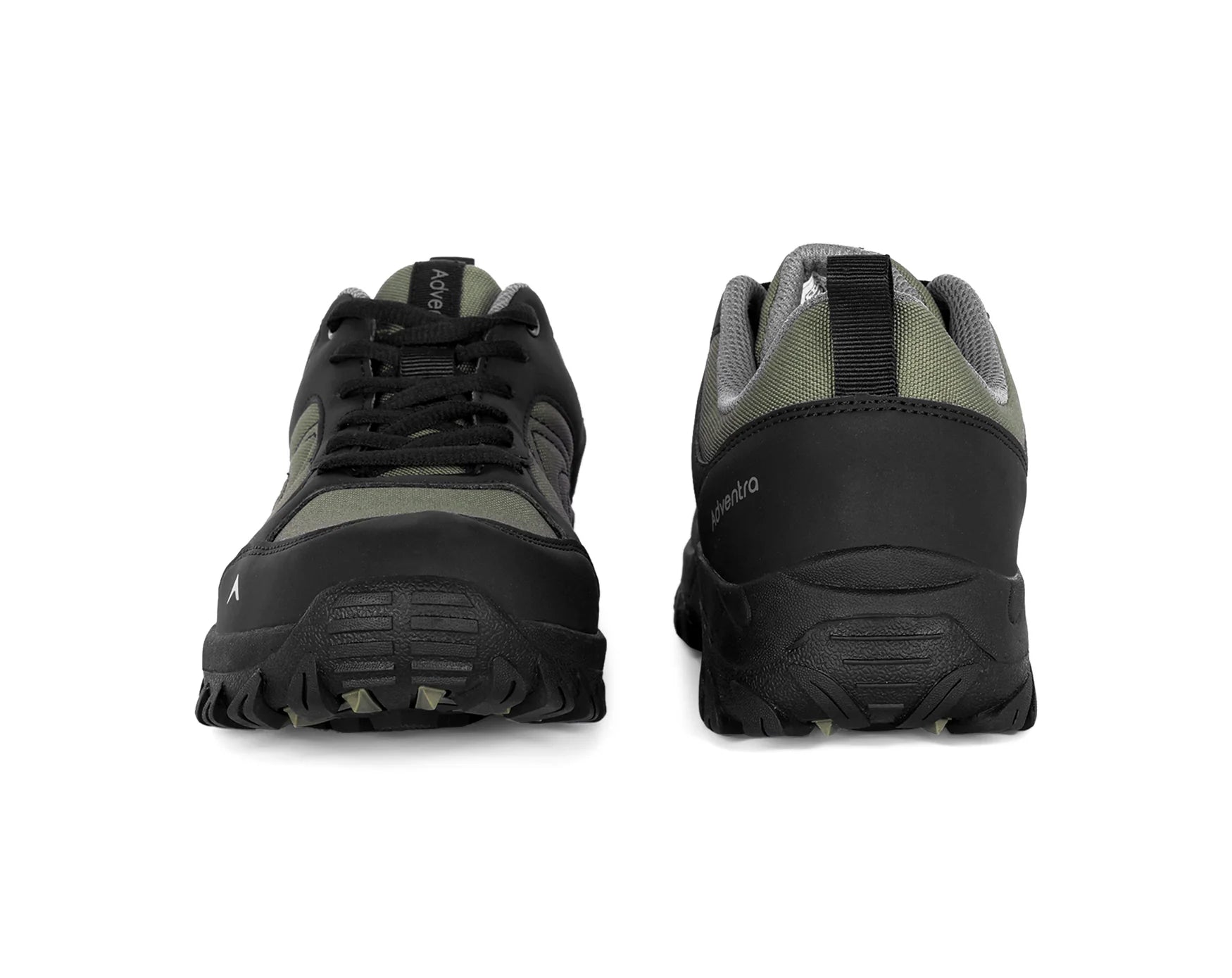 Adventra Low-Top Hiking Shoes with Anti-Skid Rubber Sole (EH500) Olive Green