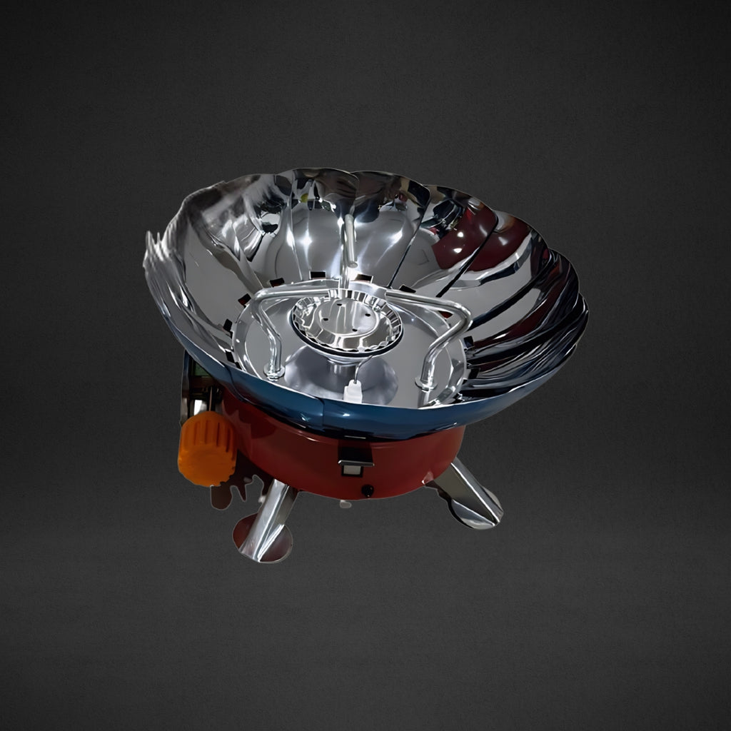 Portable Mini Card Stove Outdoor Windproof