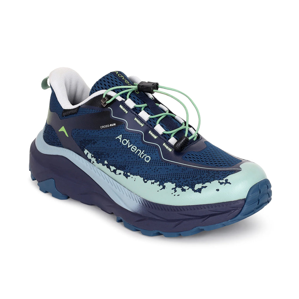 Adventra Waterproof Trail Running, Quick-Lace (TR2014) – Blue-Green