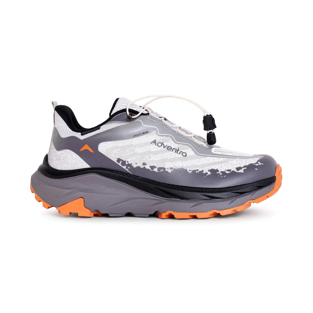 Adventra Waterproof Trail Running, Quick-Lace (TR2014) – White-Black