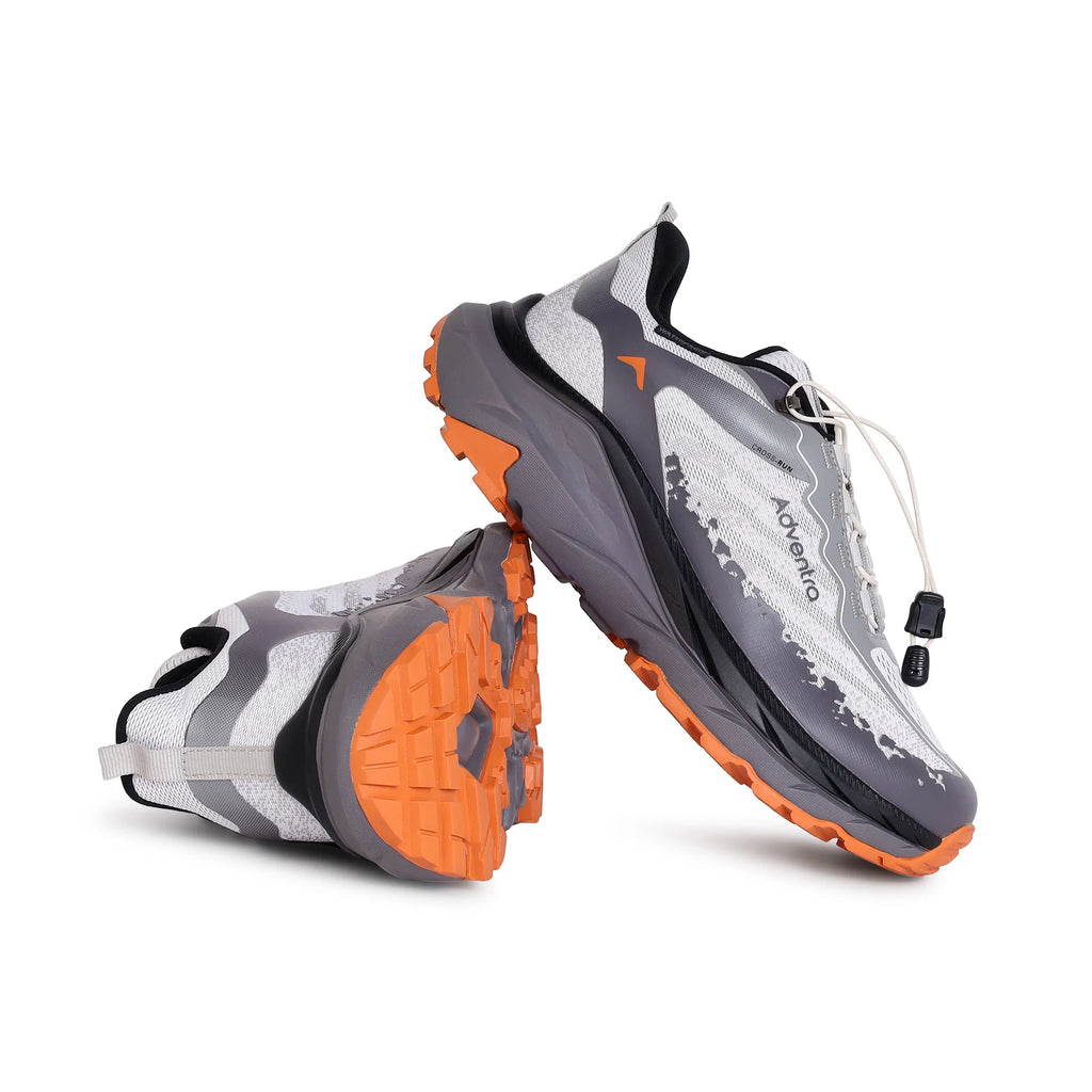 Adventra Waterproof Trail Running, Quick-Lace (TR2014) – White-Black