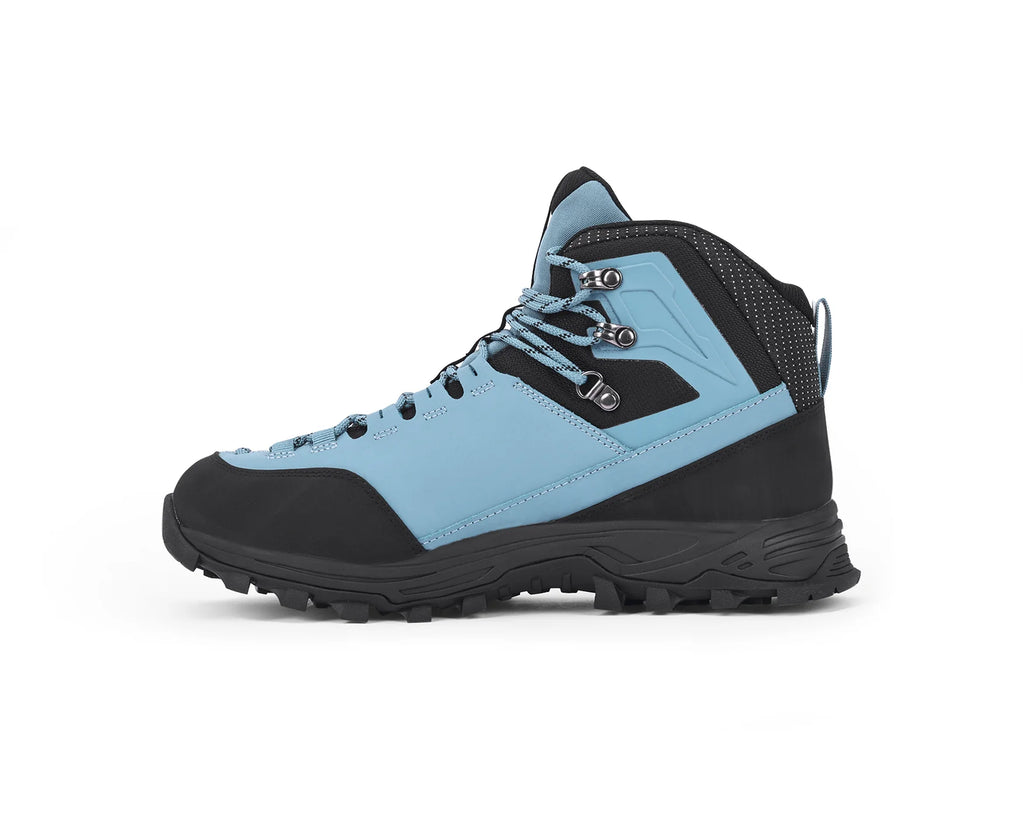 Adventra Men’s Warm and Waterproof Winter Hiking Mid Ankle Boots - WH1106 Blue