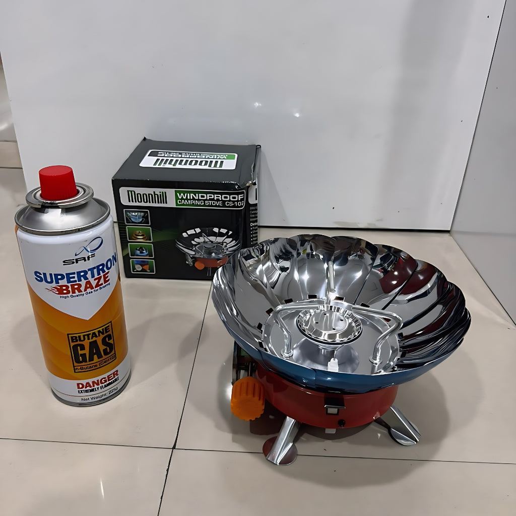 Portable Mini Card Stove Outdoor Windproof