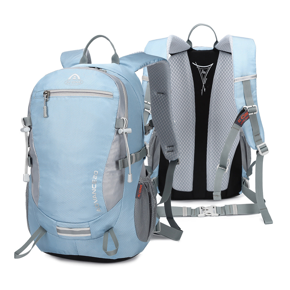 Ai One 20L Backpack (Red, Light Blue & Blue)