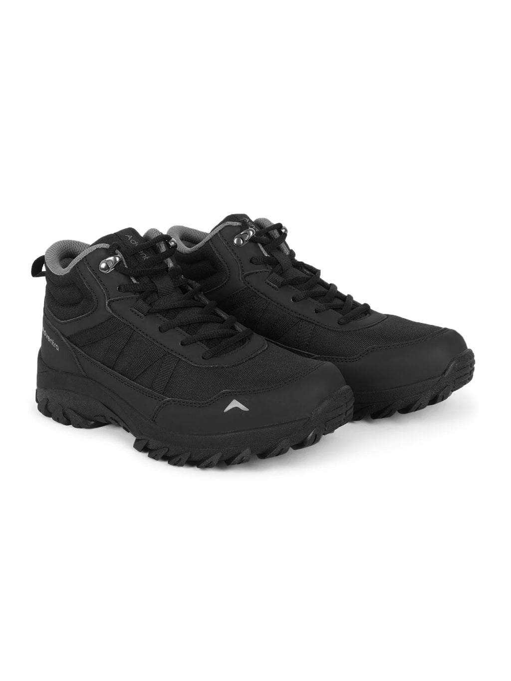 Adventra Men Mid Ankle NWP Hiking shoe - EH 900 Full Black
