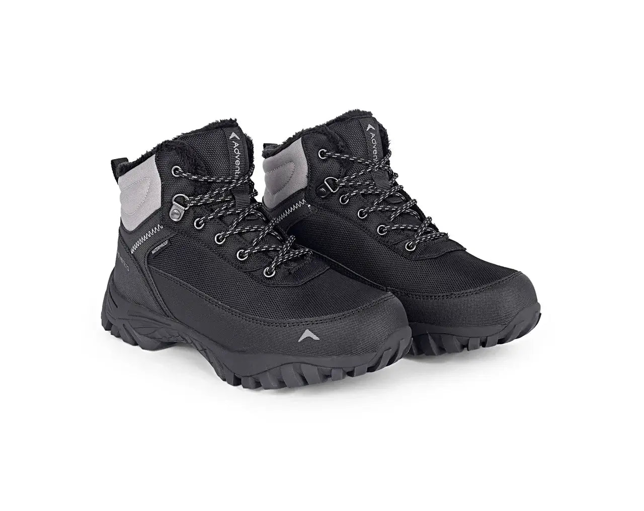 Men’s Warm and Waterproof Hiking Boots - ET1100 mountain Black