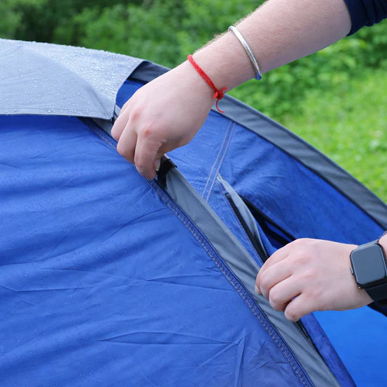 2-Person Camping Tent with UV Protection & Waterproof Flysheet (ET1102) Navy Blue