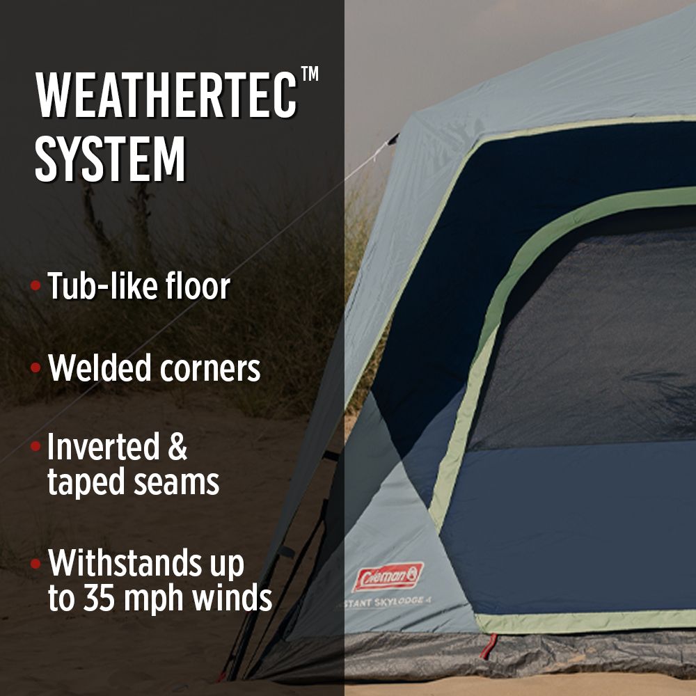 Coleman Skylodge 4 Person Instant Camping Tent