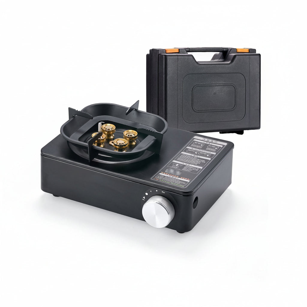 Portable Camping Gas Stove – LPG, Butane & Propane Burner for Outdoor Cooking