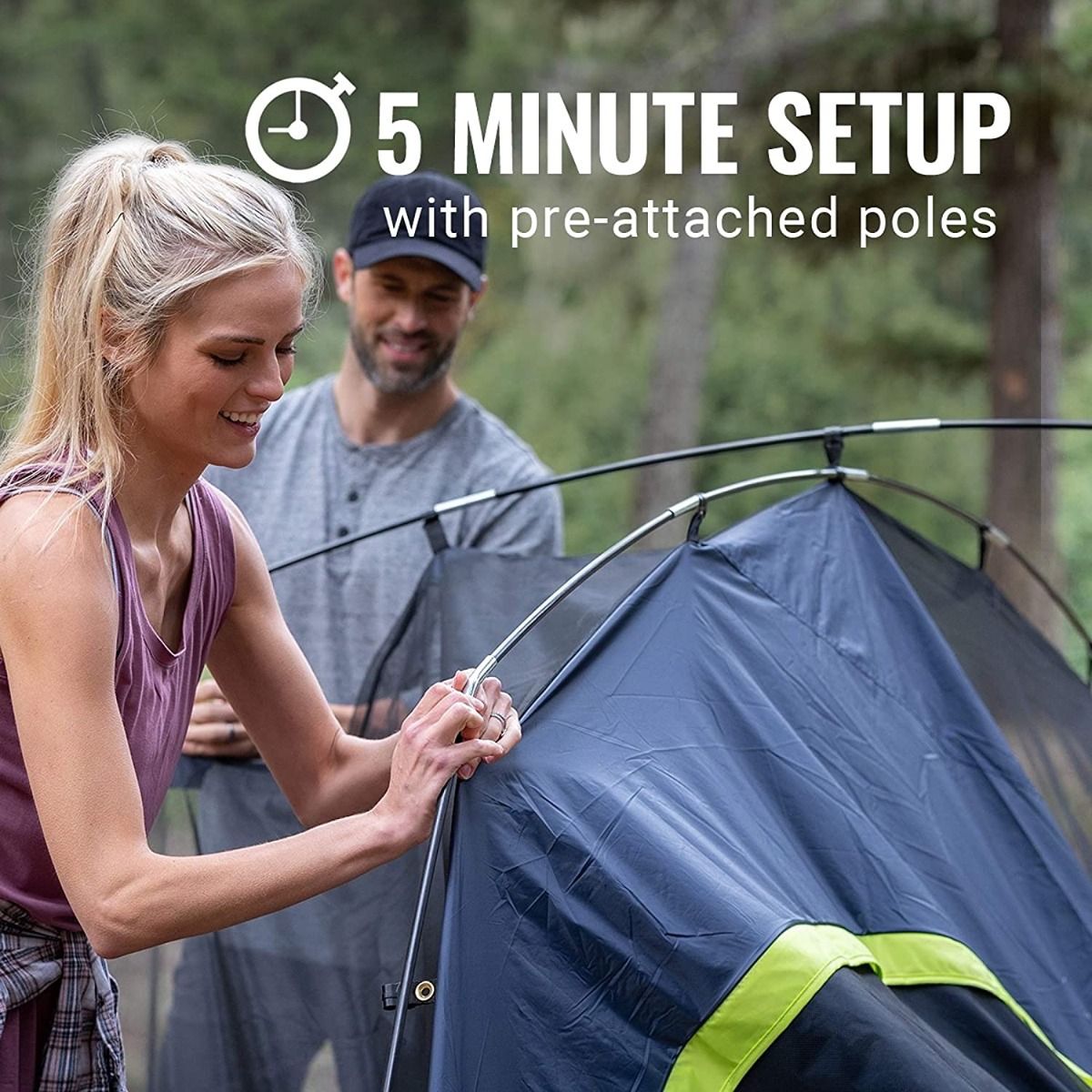 Coleman Skydome Darkroom 6 Person Tent