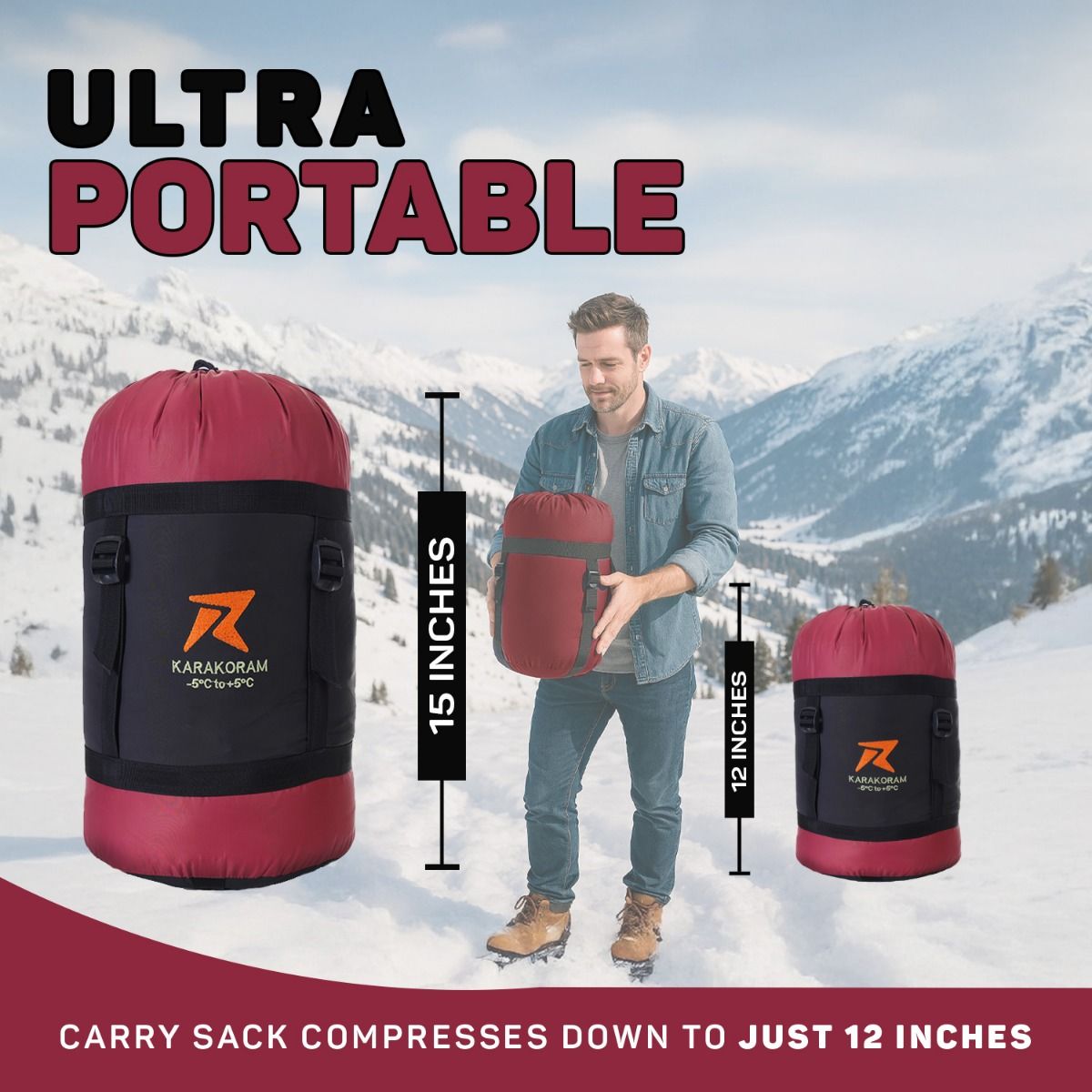 Rocksport Karakoram (-5 to +5) Maroon STR