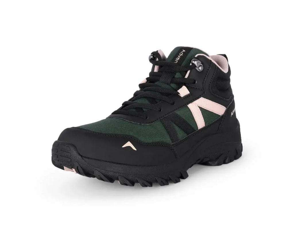 Men Mid Ankle NWP Hiking Shoe EH 900 Green for Trekking