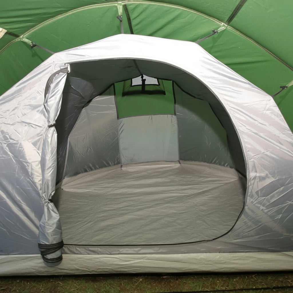 Adventra 4 Person Waterproof Camping Tent ET1104 – Lightweight & Durable- Green