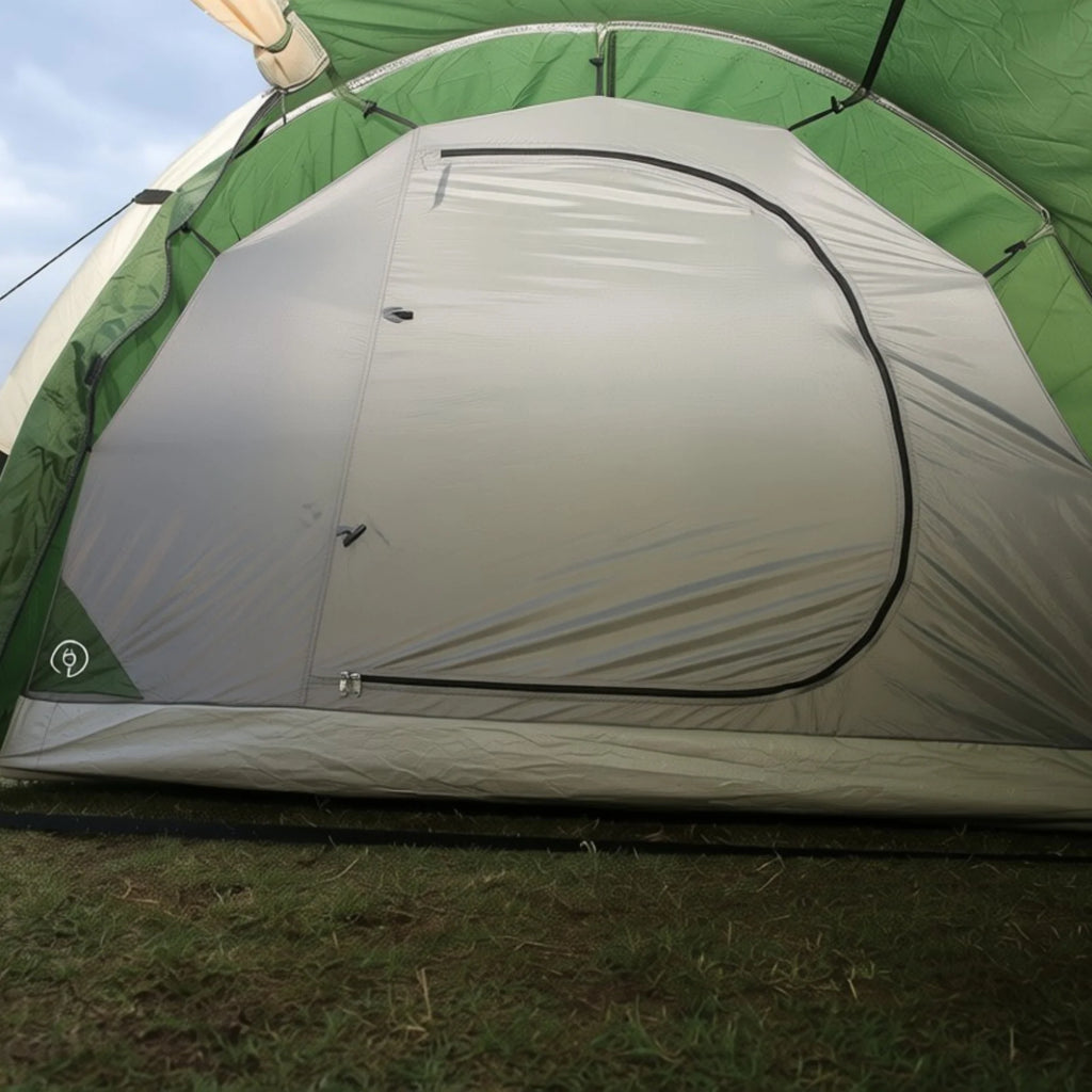 Adventra 4 Person Waterproof Camping Tent ET1104 – Lightweight & Durable- Green
