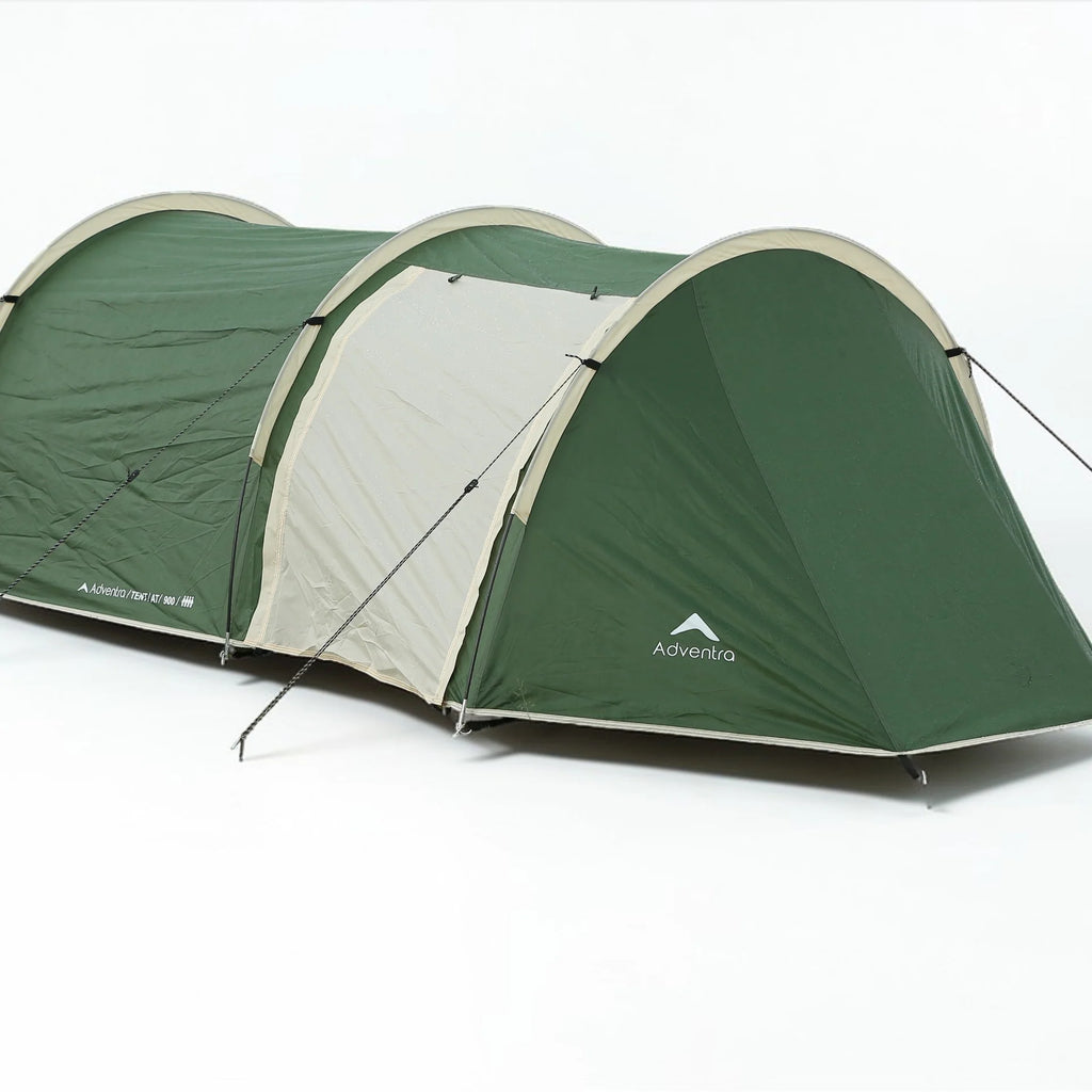 Adventra 4 Person Waterproof Camping Tent ET1104 – Lightweight & Durable- Green