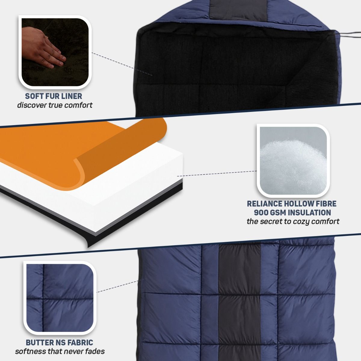 Rocksport Karakoram(-5 to +5) Blue STR