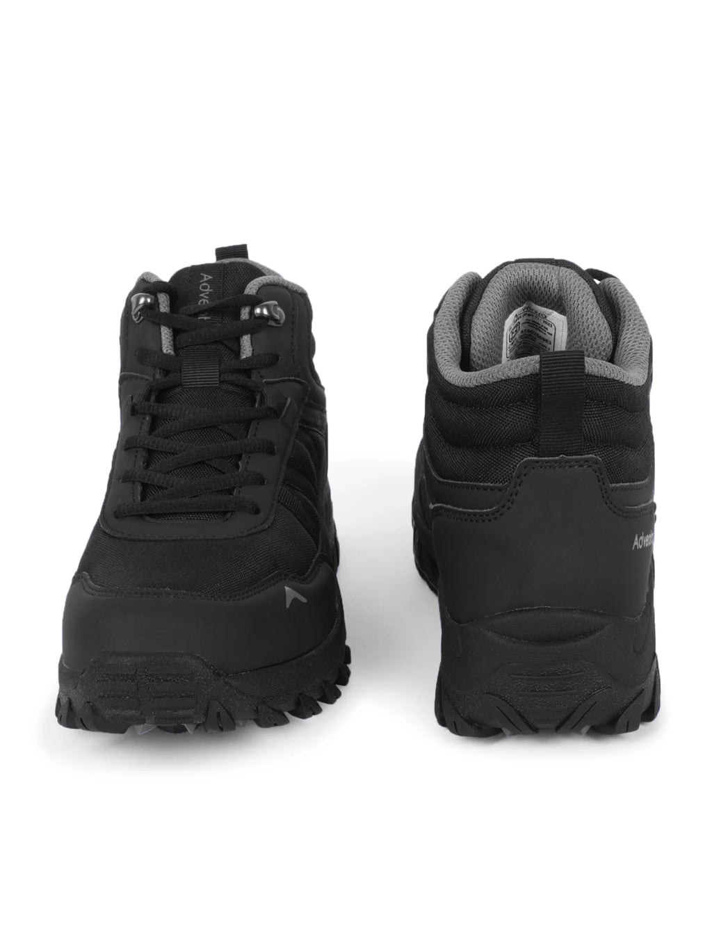 Adventra Men Mid Ankle NWP Hiking shoe - EH 900 Full Black