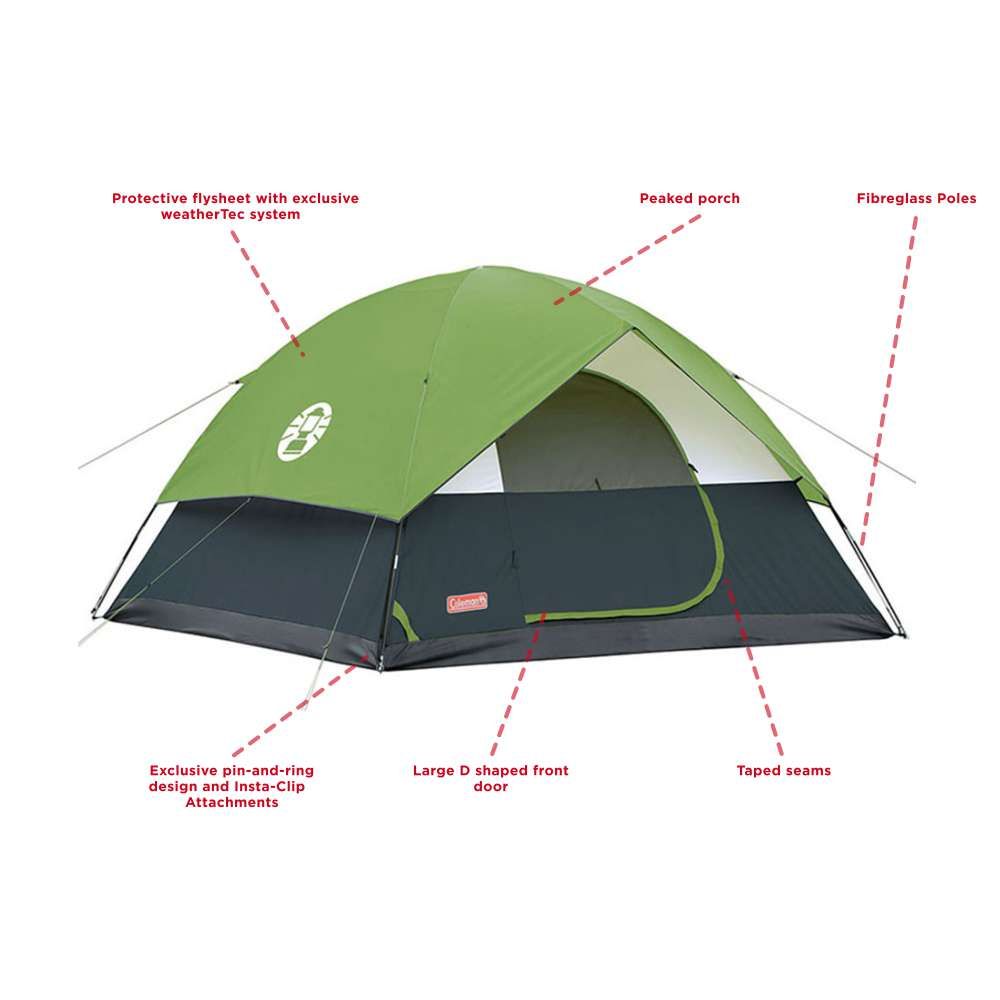 Coleman Sundome 6 Person Tent