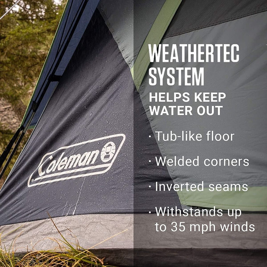 Coleman Skydome Darkroom 6 Person Tent