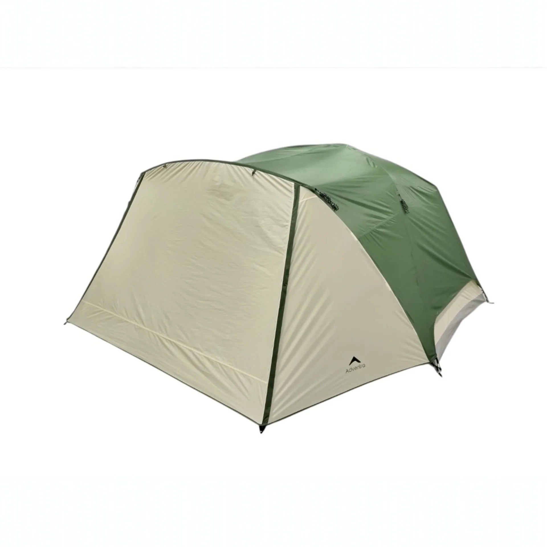 Adventra 6-Person Waterproof Large Dome Camping Tent with UV Protection & Wind-Ready (ET1106) Green