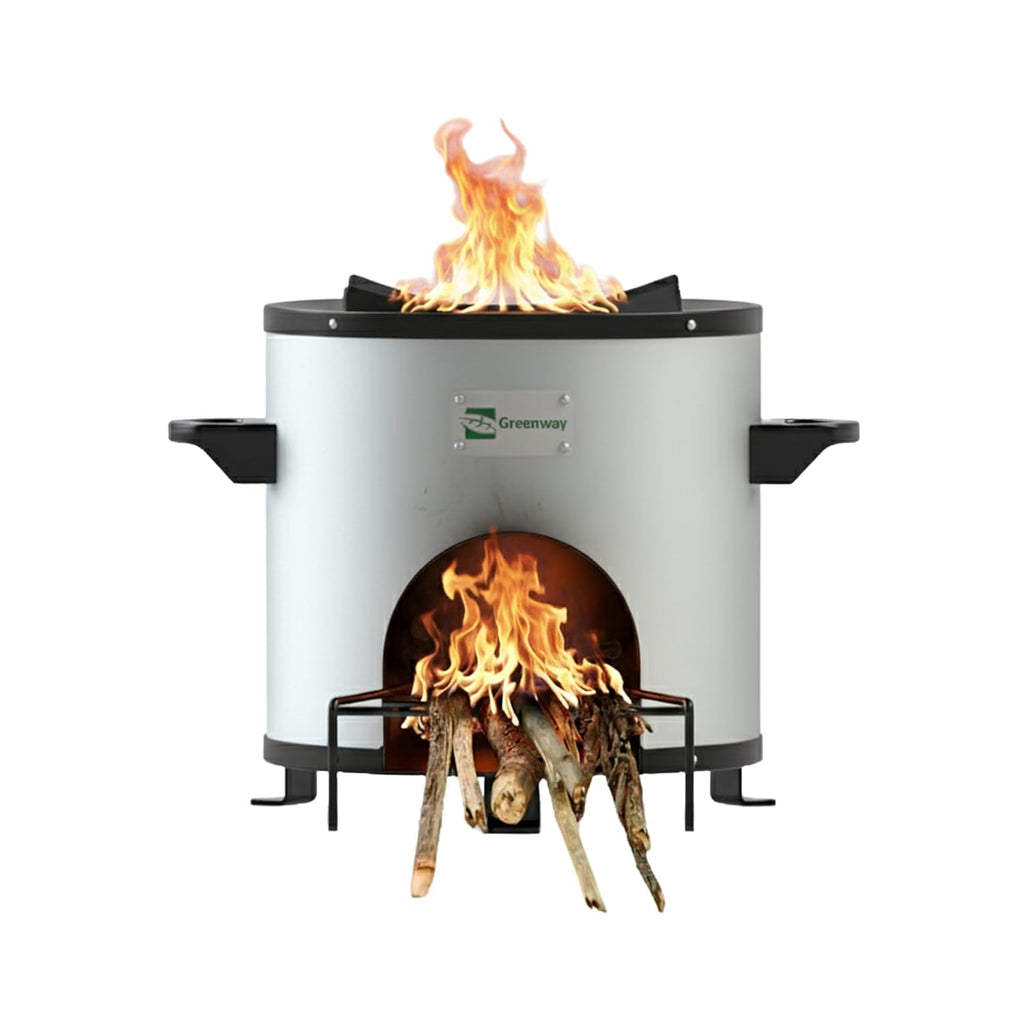 Greenway Jumbo Charcoal Cooking Stove – Improved Smokeless Design