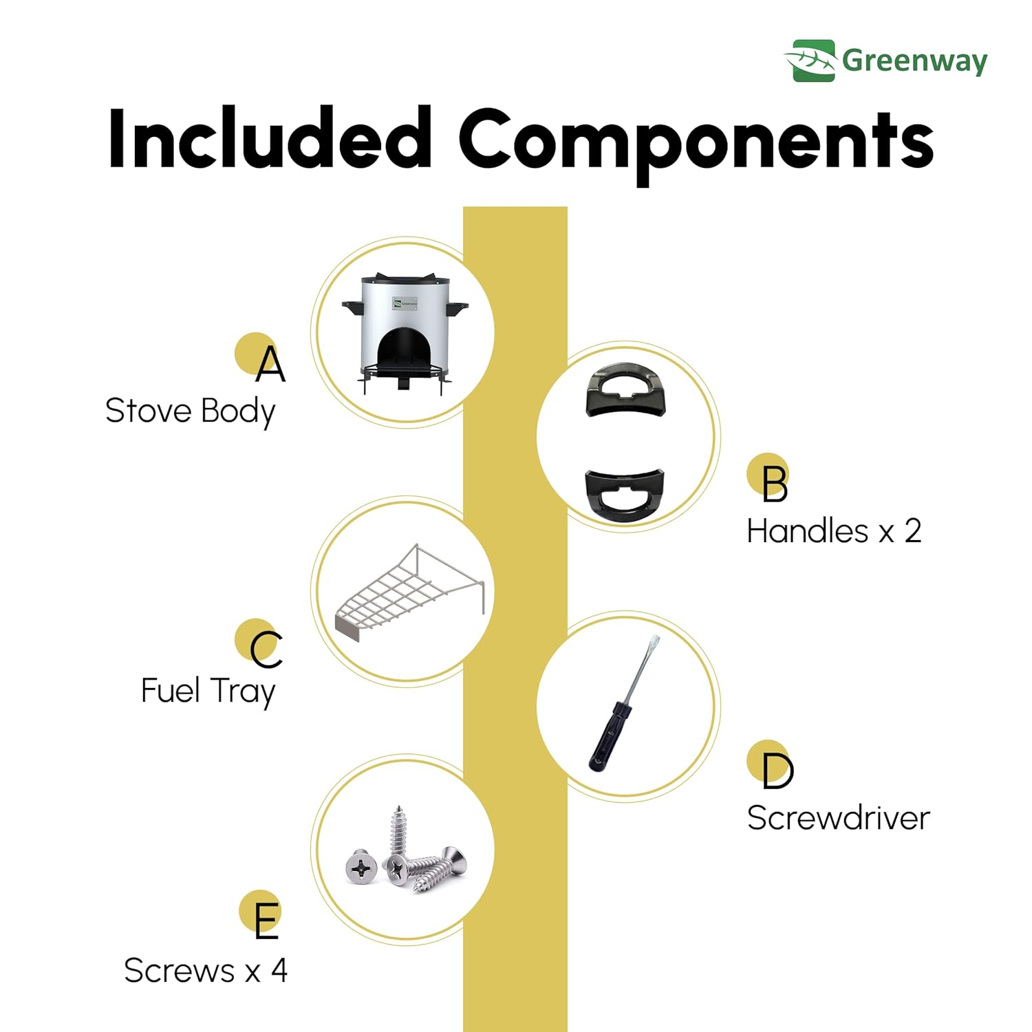 Greenway Smart Stove - Improved Biomass Cooking Stove | Smoke Less Mini Stove
