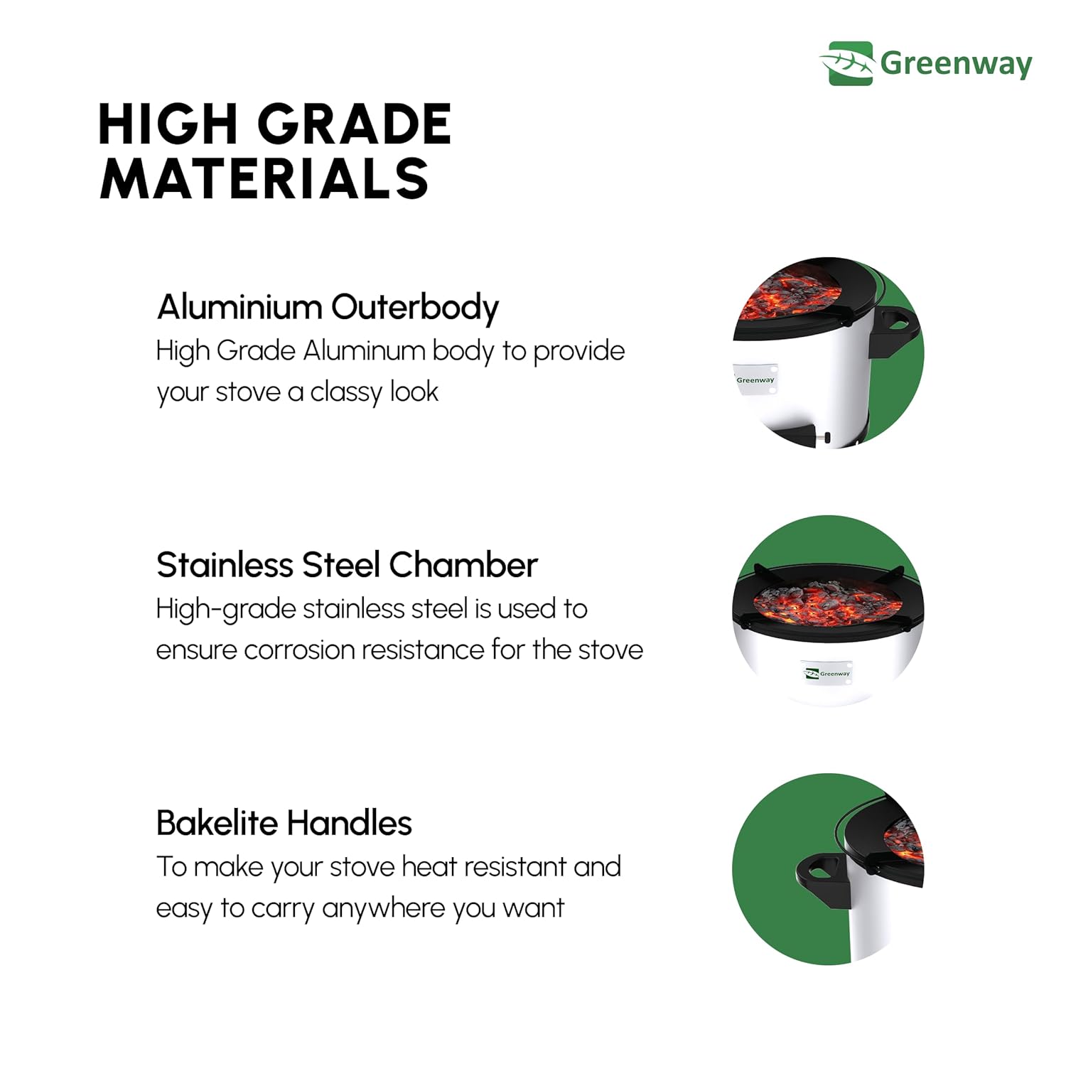 greenway ember charcoal cooking high efficiency