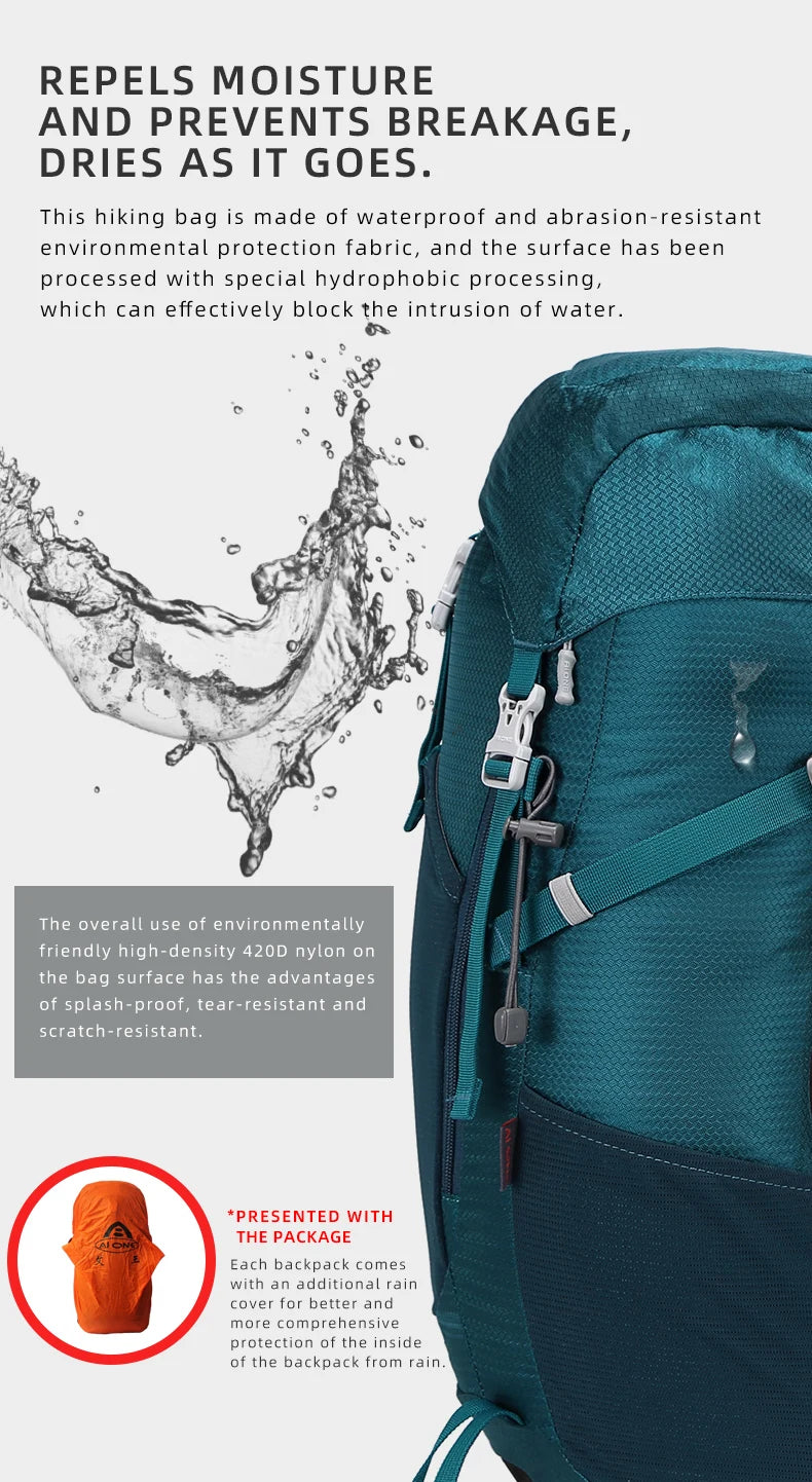 AI One 40L Rucksack (Black & Green)