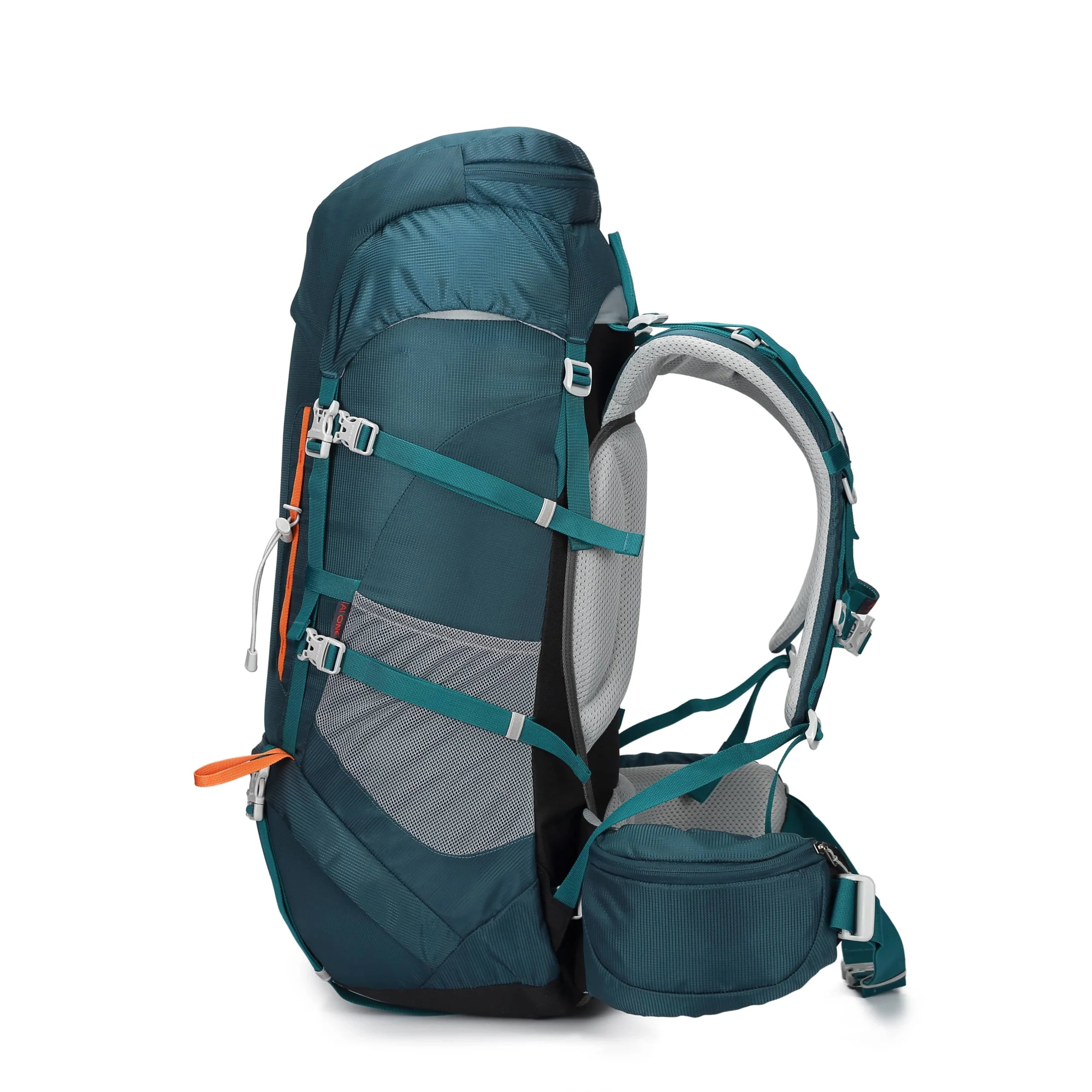 Ai One 80L Rucksack (Black & Deep Blue)