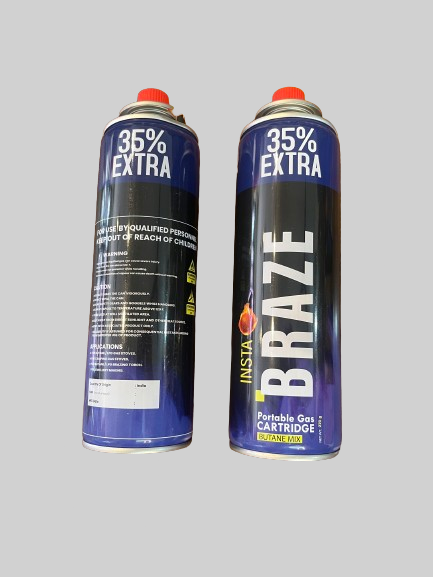 Braze Butane Gas Canister (35% extra)