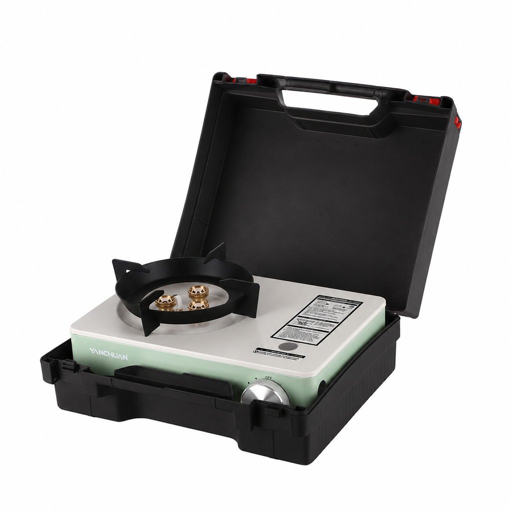 3.2KW Portable LPG & Butane Camping Gas Stove with Ignition Burner