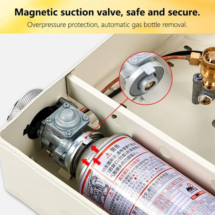 3.2KW Portable LPG & Butane Camping Gas Stove with Ignition Burner