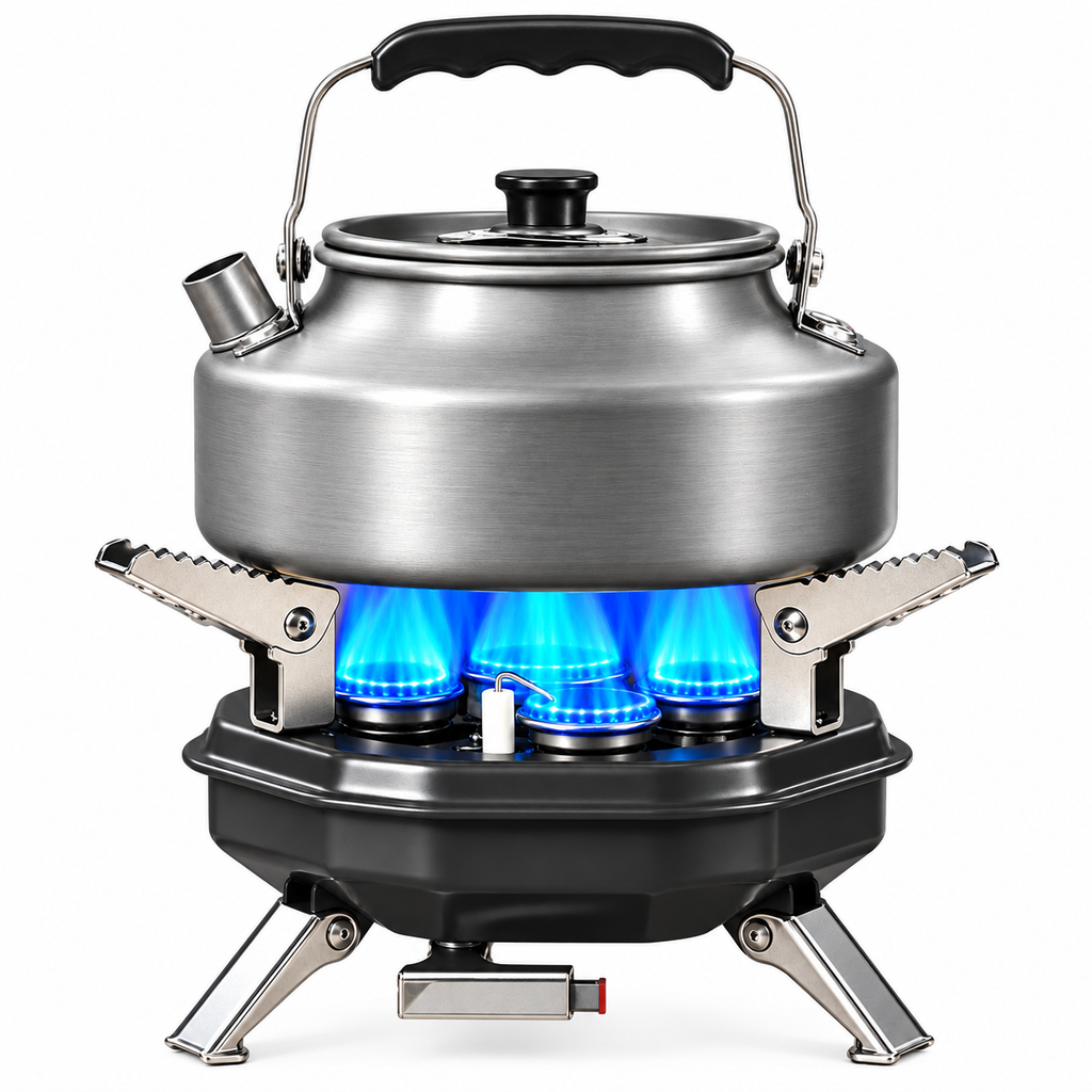 5 Burner Folding Outdoor Stove
