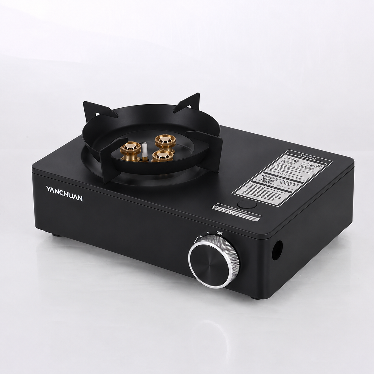 3.2KW Portable LPG & Butane Camping Gas Stove with Ignition Burner