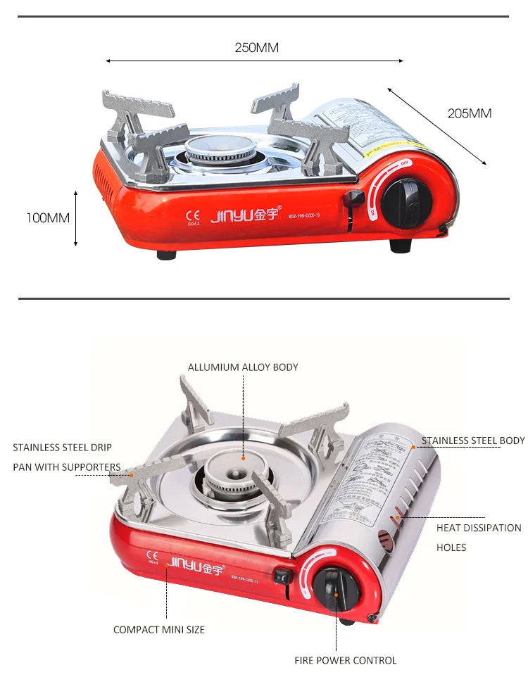 Stainless Steel High Temperature Resistance Stove