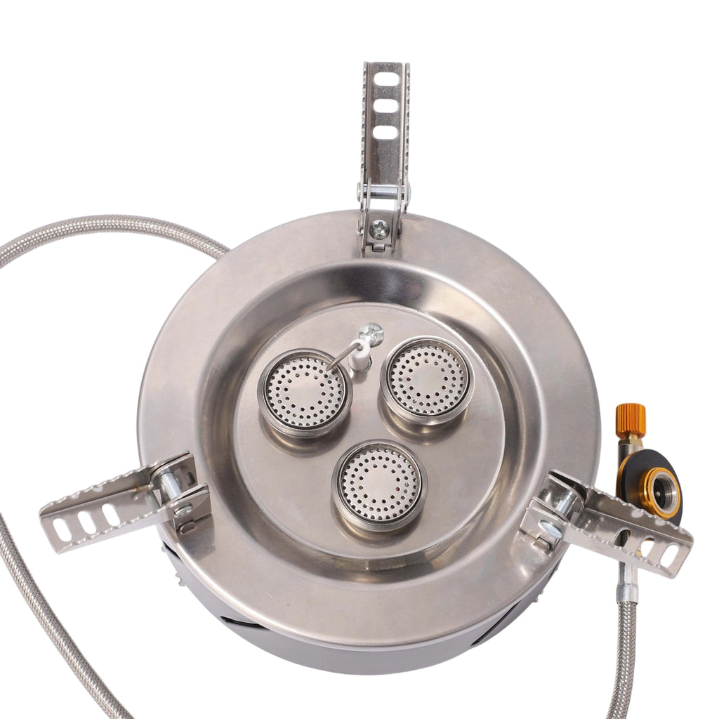 Folding 3 Burner Butane Gas Stove 5800W