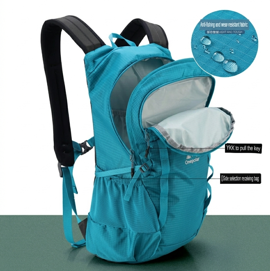 One Polar Ultra Light Outdoor Backpack 28L (Blue)