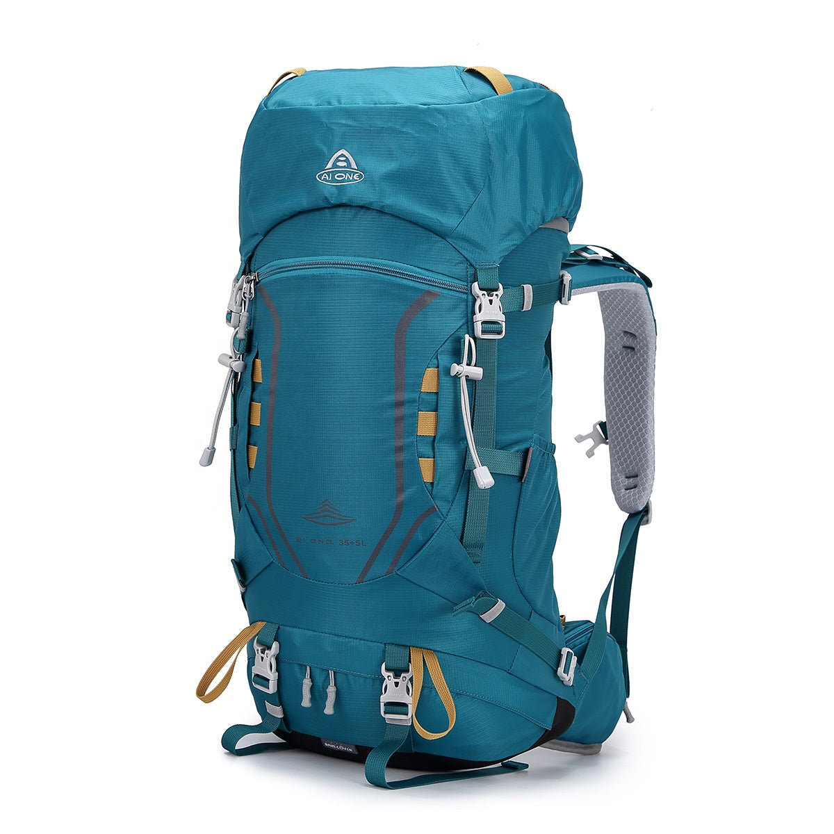 40L Trekking Backpack for Hiking & Camping | ROCKCRAFT in blue with adjustable straps and spacious design.