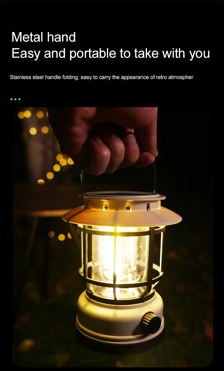 Rechargeable Outdoors Camping Lantern
