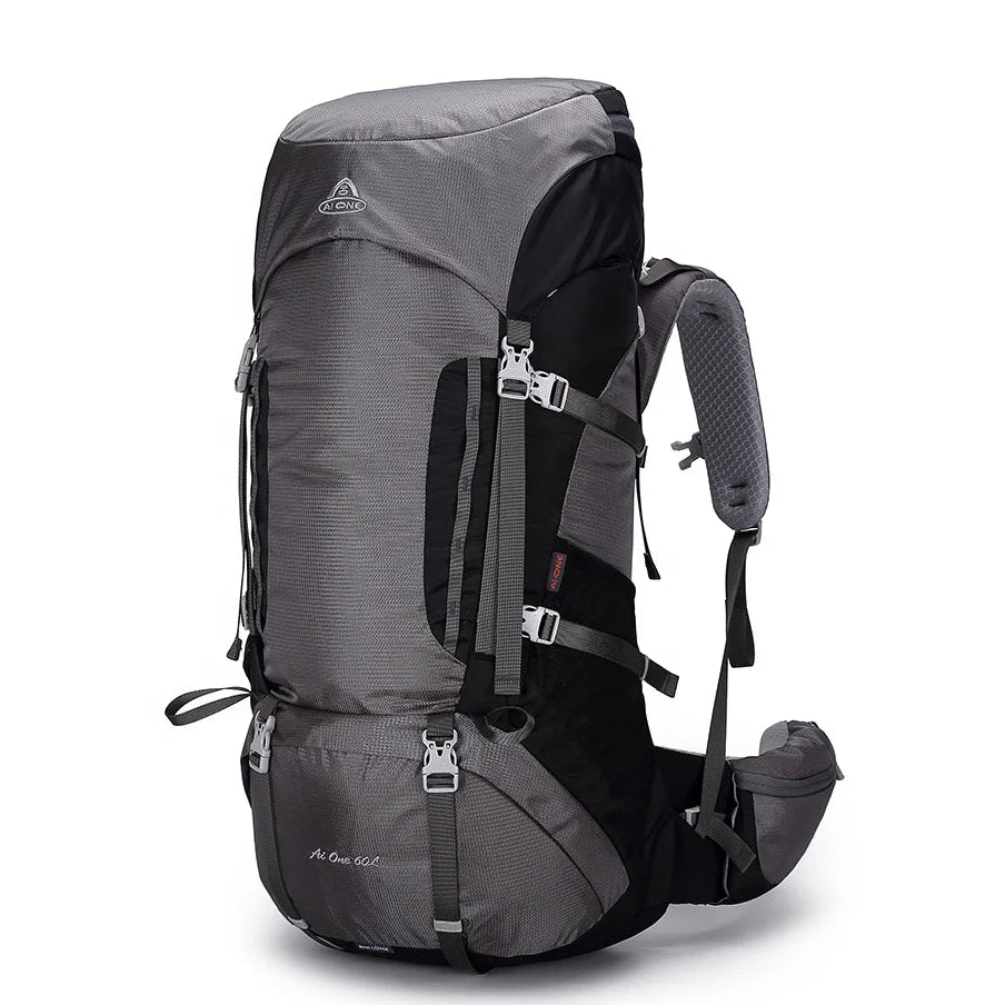 AI One 60L Outdoor Hiking Rucksack (Dark Grey)