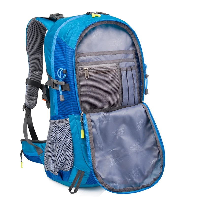 Senterlan Adventure 35L Backpack (Black, Blue & Green)