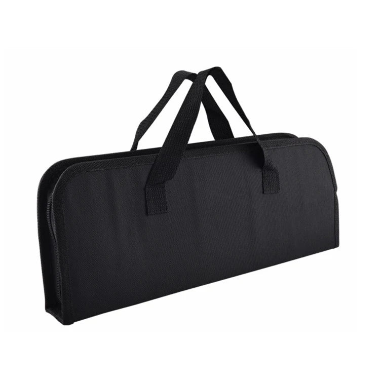 Stainless Steel BBQ Grill Tool Set with Carrying Bag