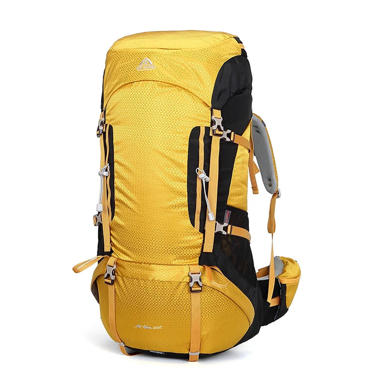 AIOne 60L Outdoor Hiking Rucksack (Yellow)
