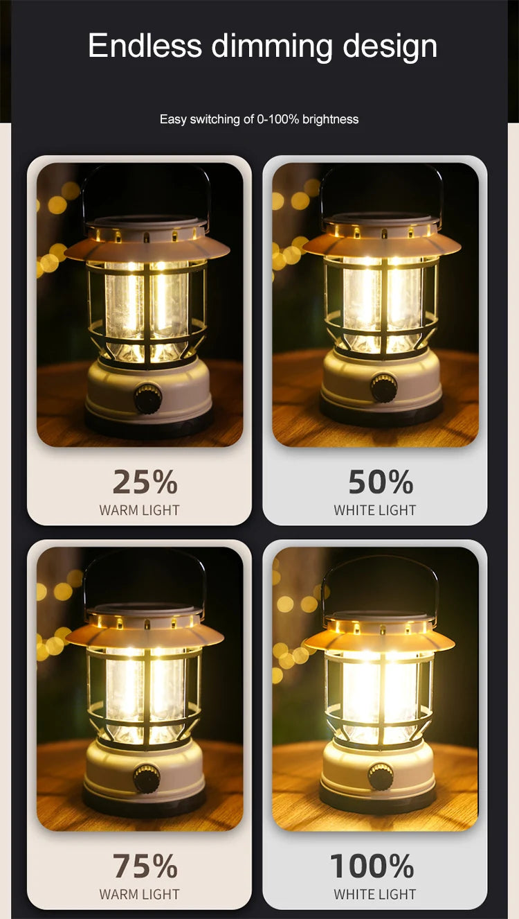 Rechargeable Outdoors Camping Lantern