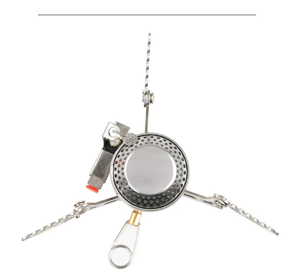 Stainless Steel Triangular High Power Camping Stove